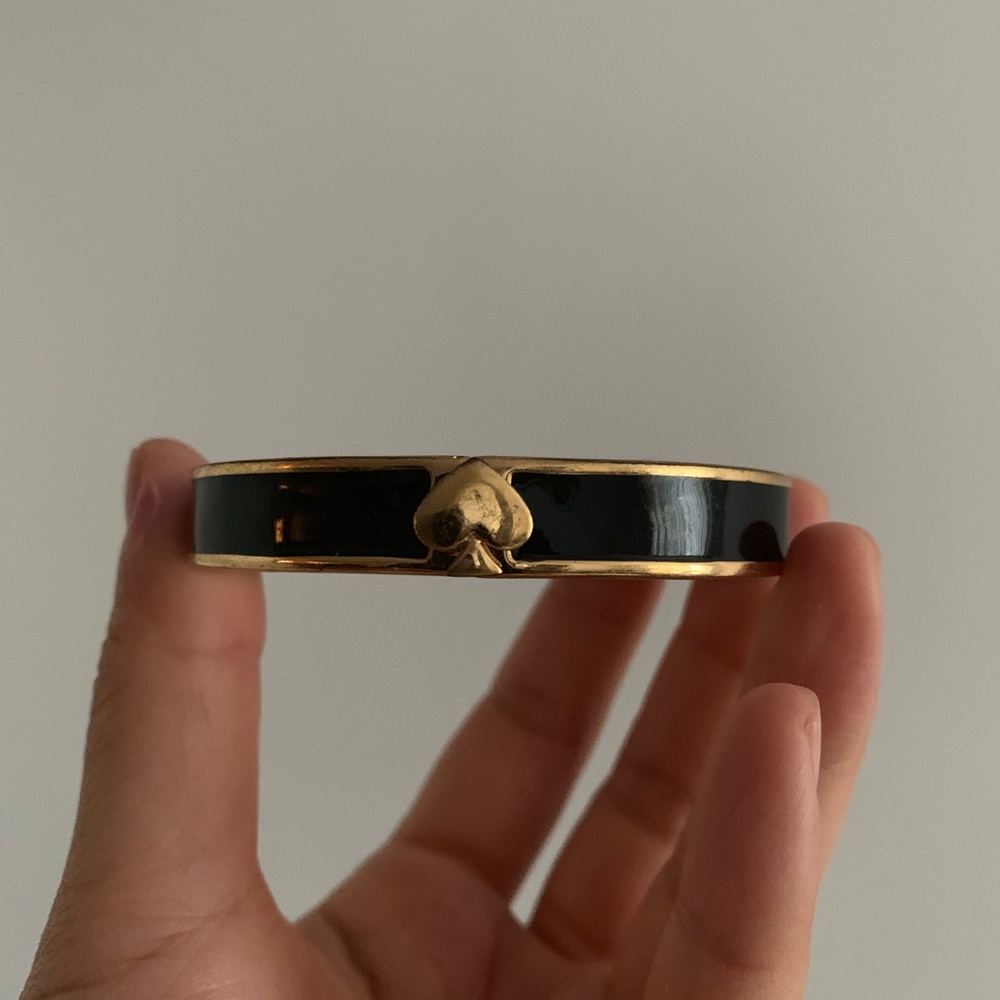 Kate Spade Black Bangle